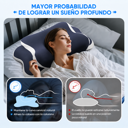 Almohada Cervical Ergonómica Mariposa