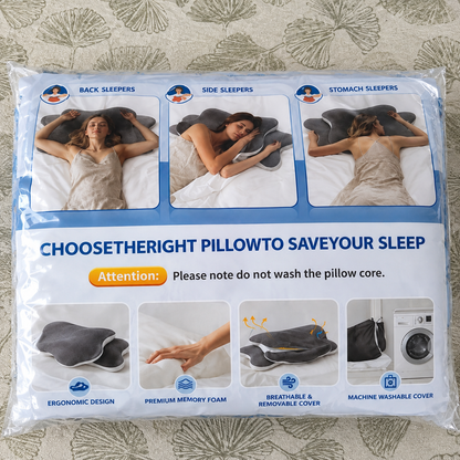 Almohada Cervical Ergonómica Mariposa