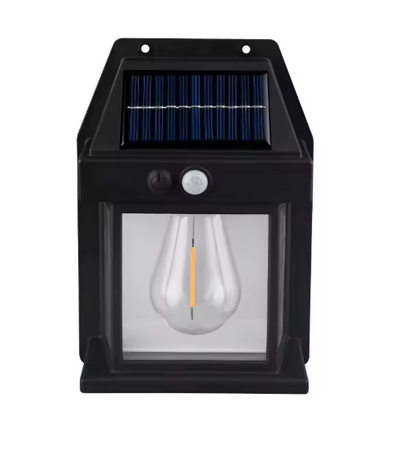 Lámpara solar exterior con sensor de movimiento